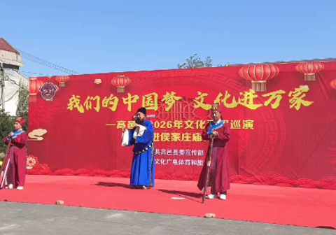 高邑县高邑镇：文化惠民进庙会 移风易俗润民心